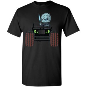 Got jeepin nightking funny winter is here thrones jeep gift t-shirt
