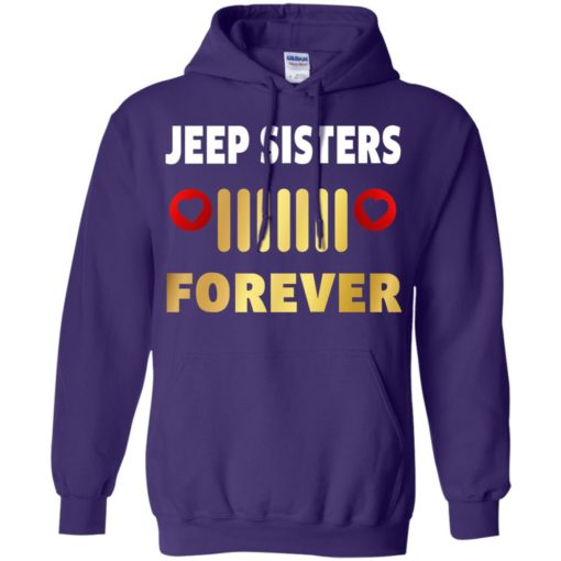 Jeep sisters forever funny jeep lady gift for sister buddy hoodie