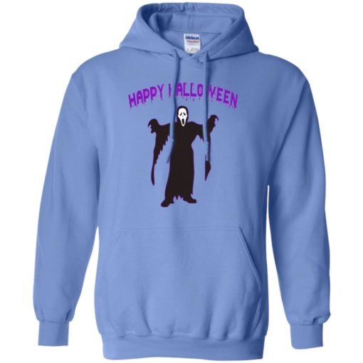 Happy halloween screaming skellington costume funny horror gift hoodie