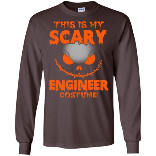 My scary halloween engineer costume funny gift long sleeve
